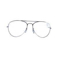 ST MARCO BA02 Spectacles Frame in Silver — view 1