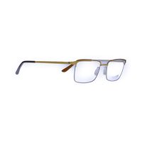 OPTIWAR BB72 Spectacles Frame in Golden & Silver — view 5