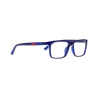 OPTIWAR BB77 Spectacles Frame in Glossy Blue — view 5