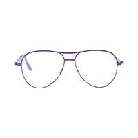 OPTIWAR BB89 Spectacles Frame in Purple — view 4