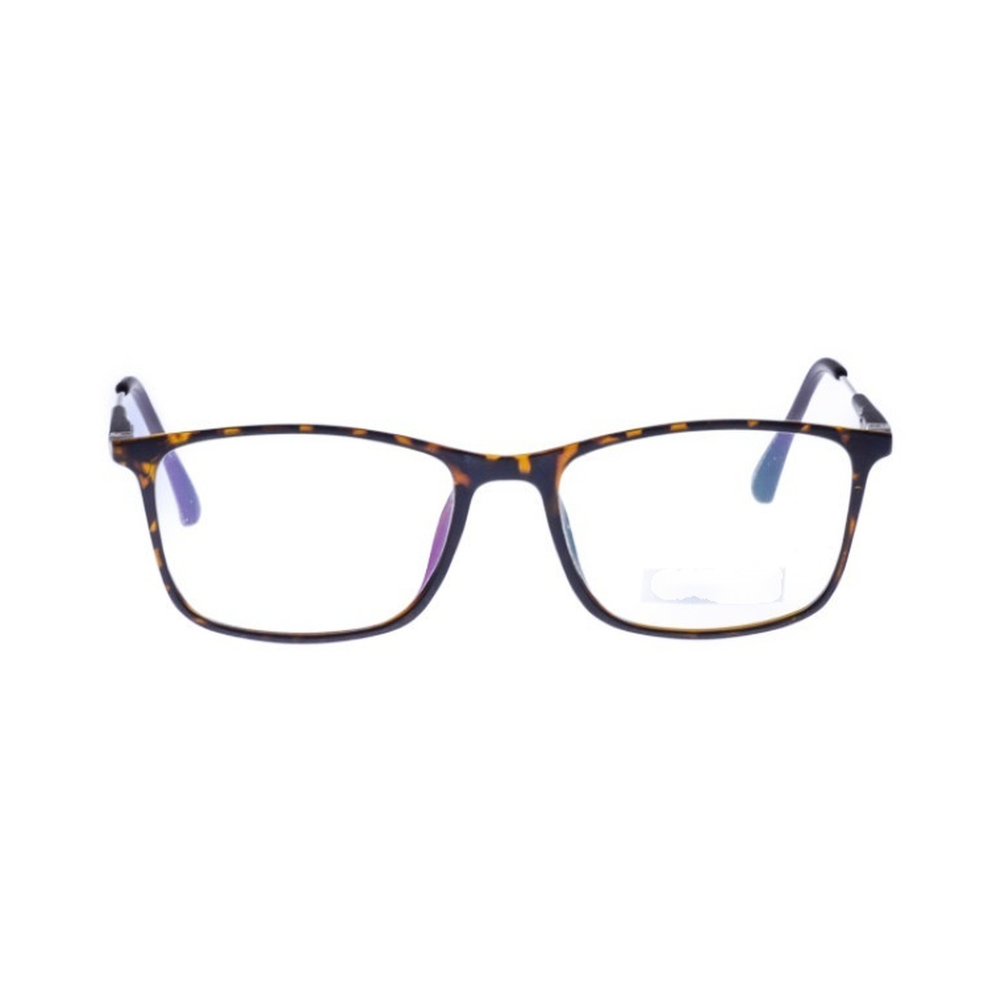 DREAM NIGHT BP04 Spectacles Frame in Tortoiseshell Brown — front view