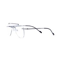 BRITOS BP24 Spectacles Frame in Transparent Mid Black — view 3