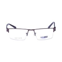 NIHVER BQ58 Spectacles Frame in Chocolate Brown — view 1