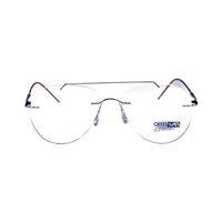 REMIDOR BQ66 Spectacles Frame in Transparent Mid Silver — view 1