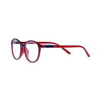 RED FOX BQ75 Spectacles Frame in Matte Red — view 3