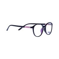 RED FOX BQ76 Spectacles Frame in Matte Black — view 2