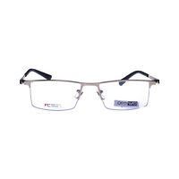 FIRST CLASS BQ79 Spectacles Frame in Half Golden — view 1